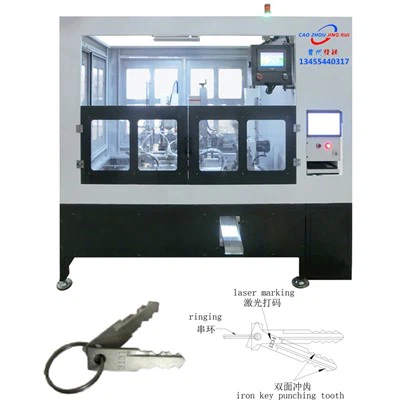 Ochr Dwbl Allwedd Peiriant Melino CNC